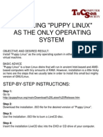Puppylinux Install