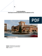 Book Report de Professional Real Estate Development, by ULI.