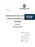 Informe Trafo-2012