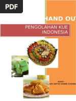 Handout Kue Indonesia