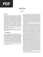 Stab le Fluids - Jos Stam