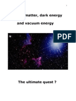 Dark Matter, Dark Energy and Vacuum Energy