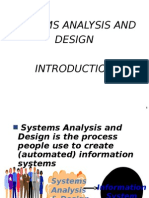 Systems Analysis and Design