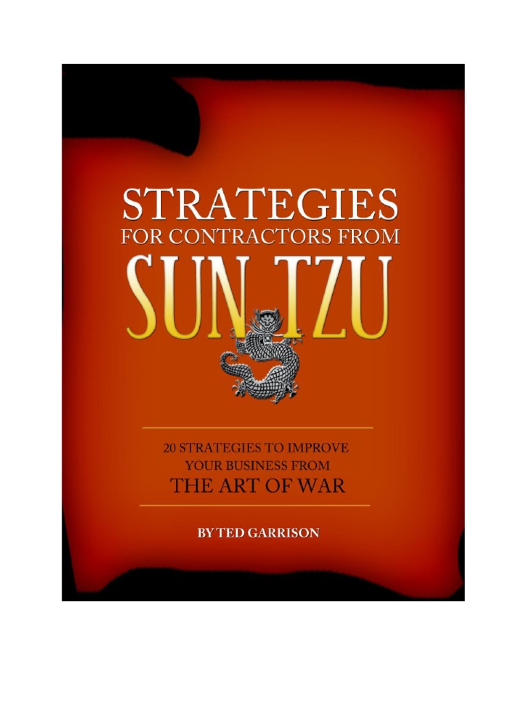 Sun Tzu Ebook - PDF Version | PDF | Strategic Management | Competitive Advantage