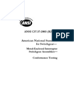 ANSI C37.57.2003-R2010 MEI Conformance Tests