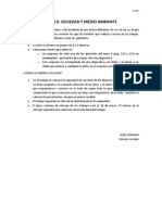 Trabajo Tema 8. Sociedad y Medio Ambiente