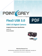 Flea3 USB3.0 Imaging Performance