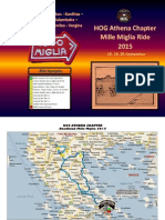 HOG ATHENA CHAPTER Roadbook Mille Miglia 2015