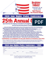 2010 Gun Rights Policy Conference