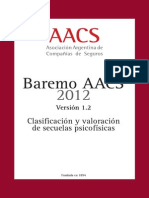 Baremo AACS 2012