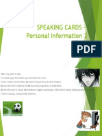 Speaking Cards (Martes)