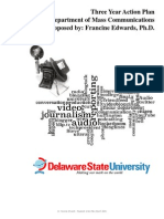 Delaware State University - Mass Comm Strategic Plan (3 Year) (Margins for Binding)