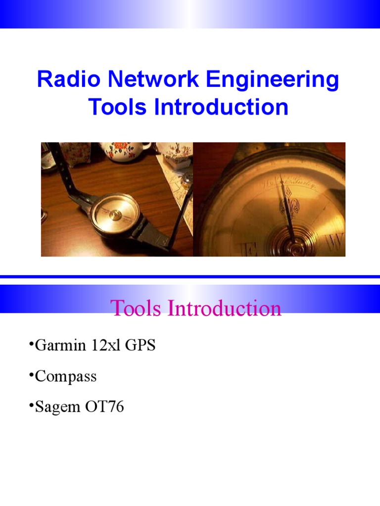 Radio Network Engineering Tools Guide | PDF | Computers | Technology ...