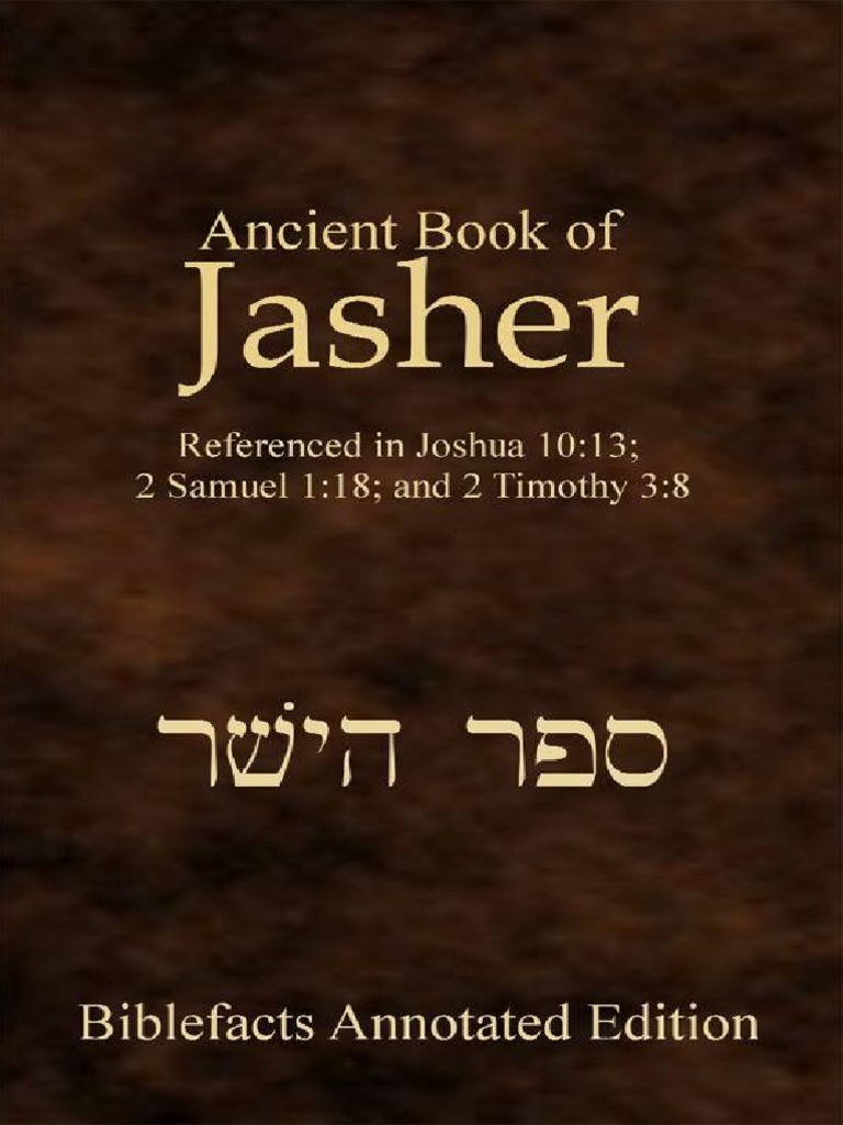 Ancient Book of Jasher Johnson Ken Cain And Abel