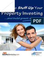 How NOT to Stuff Up Your Property Investing 2015