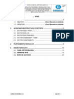 Informe de Estructuras Hidraulicas