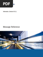 Informatica 951 MessageReference