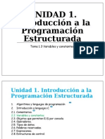 TEMA 1.3 Variables y Constantes