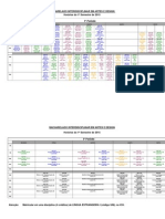 Grade Horária 1º Sem 2015