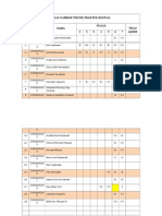 Nilai Gambar Teknik Praktek Manual