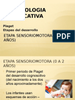 Etapa Sensorio-motora (0 a 2 Años)