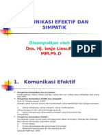 Komunikasi Efektif Dan Simpatik