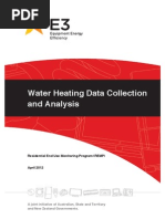 Water Heating and Data Collection