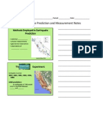 Earthquake PPT Notes