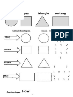 How Many?: Rectang Le Triangle Squa Re Circl e