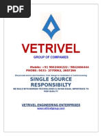 Vetrivel Engineering Enterprises Profile