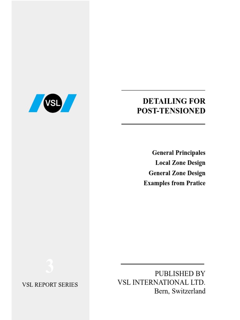 VSL International Ltd. | PDF | Prestressed Concrete | Strength Of Materials