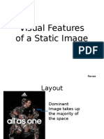 Visual Features of A Static Image