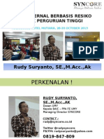 Audit Internal Di Perguruan Tinggi Tadulako 28 30 Oct 2013