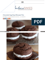 Www Barbarabakes Com Chocolate Egg Nog Whoopie Pies