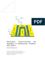 Fabrication, Characterisation and Modelling of Subharmonic Graphene FETs