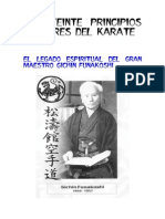 Los Veinte Principios Rectores Del Karate 1