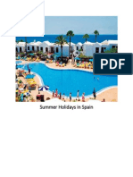 Summer Holidays in Spain