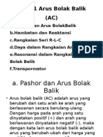Presentation Arus Bolak Balik