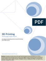 Tech Insight Report - 3D Printing
