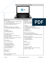 HP 14-r059TU Portable: HP Imprint - Sparkling Black Colour
