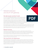 Network Evolution and the IP-SM Gatway