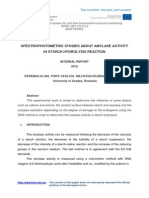 Spectrophotometric Studies