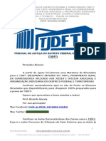 Substituição de Vice-Presidente do TJDFT