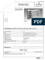 Potentiometer Card PK 1 Type VT-PK1, Series 3X: Replaces: 10.85