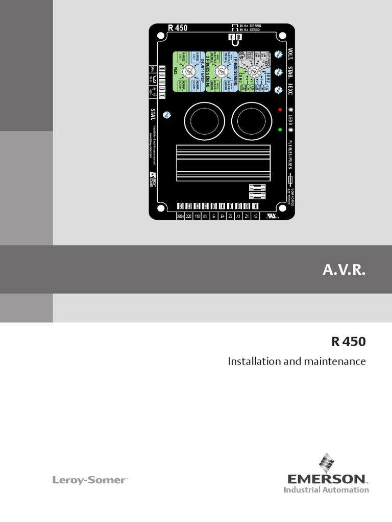 Installation and Maintenance: 380V 220 110 0V E-E+ Z2 X1 Z1 X2 | PDF