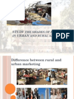 Study Urban: The Shades of Business IN and Rural Areas