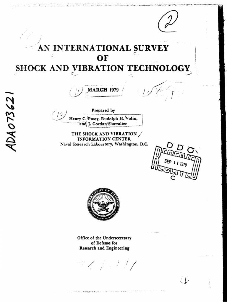 International Survey on Shock and Vibration | PDF | Nonlinear System ...