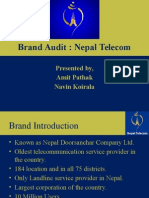 Brand Audit Nepal Telecom