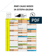 Informe Cajas Nidos Sierra Estepa