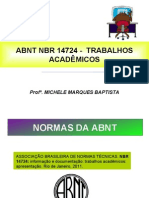 Formatação Para Trabalho